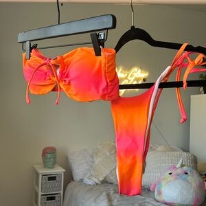 Sunset two piece bathing suit